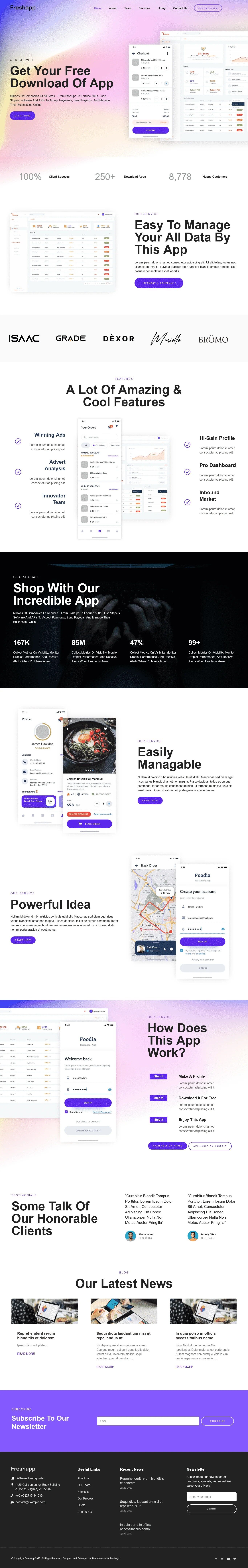 Freshapp - Saas & Mobile App Developer
